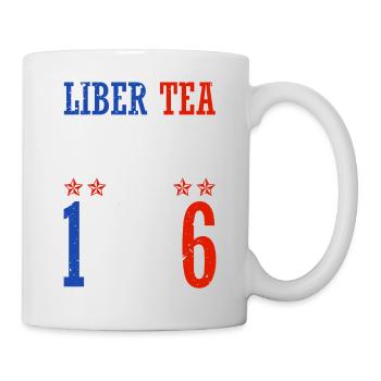 Liber-tea Party since 1776 July 4 - Mug - white - Right