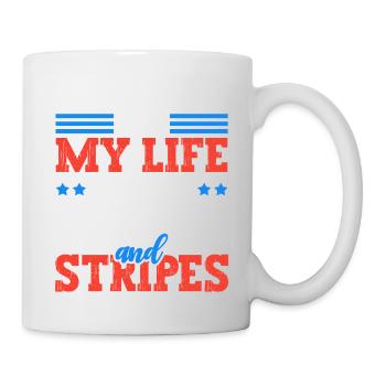 Je remercie Dieu pour ma vie et pour les étoiles - Mug blanc - blanc - Droite