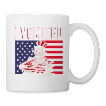 I vomited jet ski cat choice parody 4. - Mug - white - Right