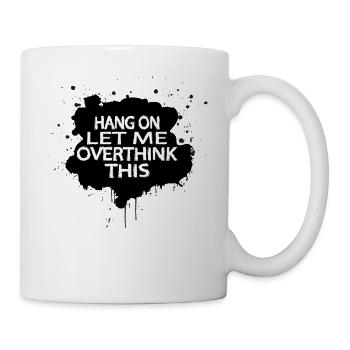 Attendez-moi Laissez-moi faire ce slow - Mug blanc - blanc - Droite