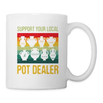 Support your local - Mug - white - Right