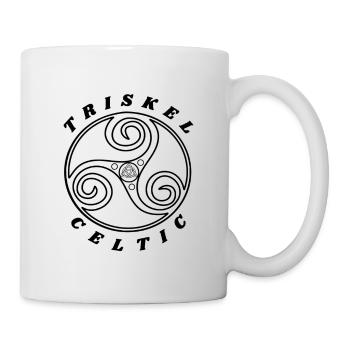 Triskel celtique, triskel breton - Mug blanc - blanc - Droite