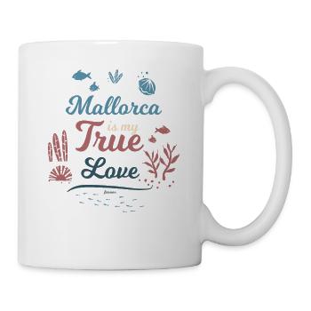 Mallorca ist meine Liebe - Tasse - Weiß - Rechts