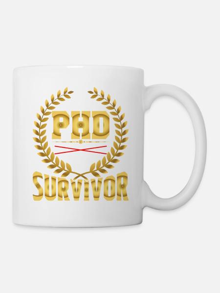 Phd Candidate Survivor 8 - Mug - white