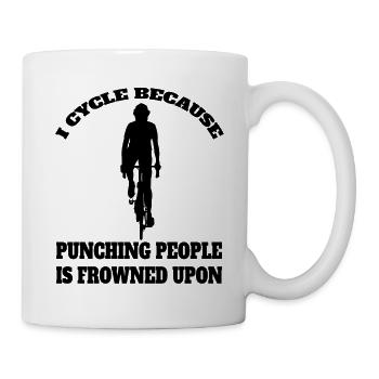 Bike Cycling Mountainbike Bike Tour - Mug - white - Right