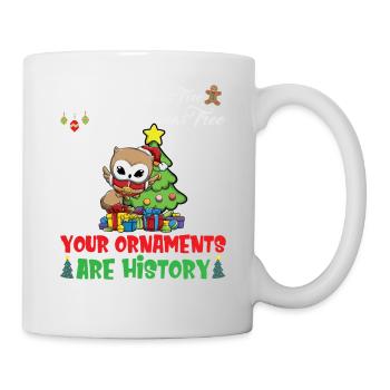 Oh Christmas Tree Your Ornaments Are History - Mug - white - Right