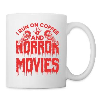 Horrorfilm Horrorfilm Slasher Film Geschenk - Tasse - Weiß - Rechts