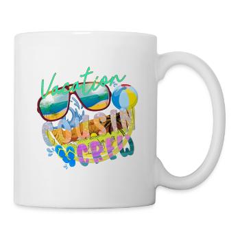 Summer Beach Vacation Trip Cousin Crew Sunglasses - Mug - white - Right