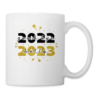 Fête du Nouvel An Bonne année 2023 - Mug blanc - blanc - Droite