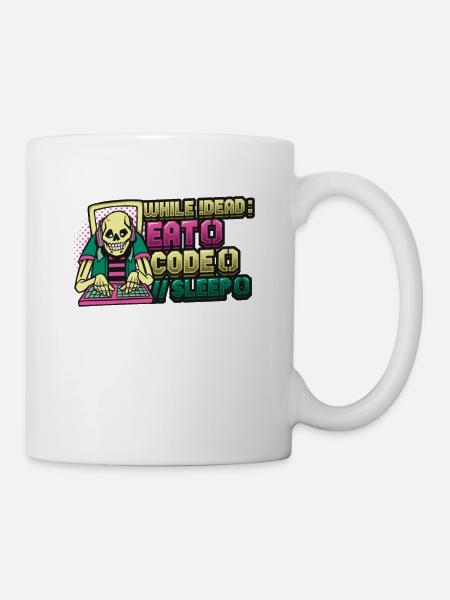 Programmierer,Computerprogrammierer,Witz - Tasse - Weiß