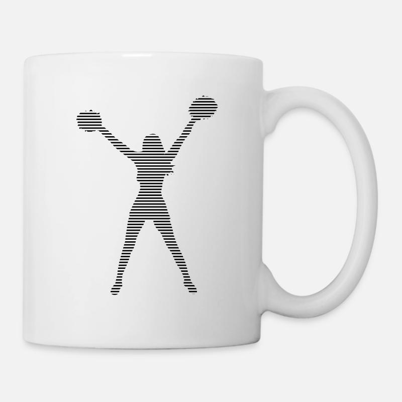 cheerleading - Tasse - Weiß