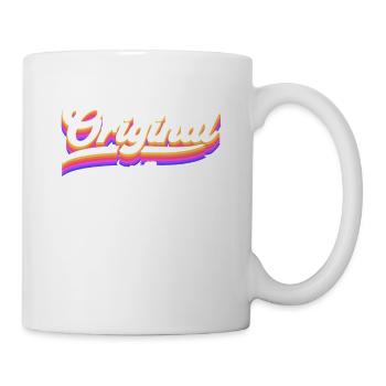 Original seit 60 Jahren 60 Jahre 60 Geburtstag - Tasse - Weiß - Rechts