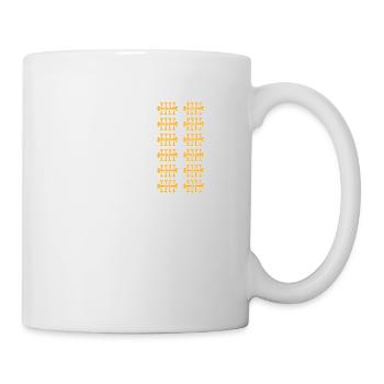 60 years 60 years tally 60 birthday - Mug - white - Right