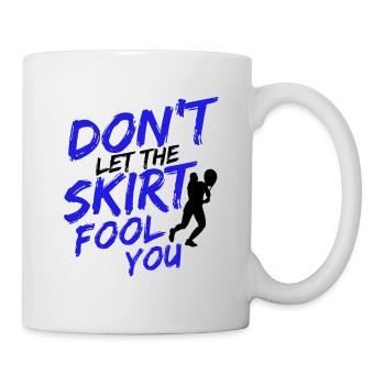 Tennisplatz Spruch Für Tennis - Tasse - Weiß - Rechts