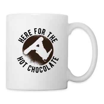 Snowboard Spruch für Snowboarder - Tasse - Weiß - Rechts