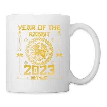 New Years Of The Rabbit 2023 Daily Goal - Mug - white - Right