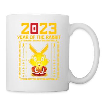 New Years Of The Rabbit 2023 Fengshui More Wish - Mug - white - Right