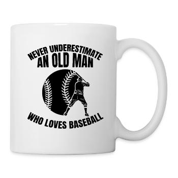 Baseball Baseball Lovers Baseball Game Gift - Mug - white - Right