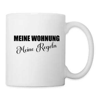 Hausrecht - Tasse - Weiß - Rechts