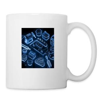 Accessoires de cuisson Tartes Blueprint Chef Pâtissier Gâteau - Mug blanc - blanc - Droite