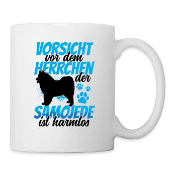Samojede ist harmlos Samojedenspitz - Tasse - Weiß - Rechts