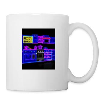 Cuisine Rétro Vintage Blueprint Cook Cooking Cook - Mug blanc - blanc - Droite