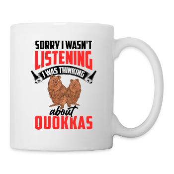 Quokka nicht zugehört Beuteltier Quokka - Tasse - Weiß - Rechts
