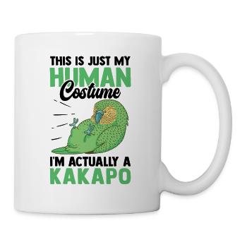 Kakapo just a costume flightless kakapo - Mug - white - Right