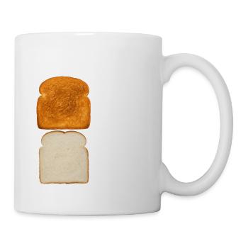 Know The Difference Toast Toast Breakfast lover - Mug - white - Right