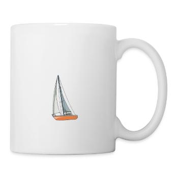 Sailboat Sorry I Have Plans With My Sailboat - Tasse - Weiß - Rechts