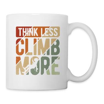 Klettern Bouldern - Tasse - Weiß - Rechts