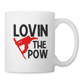 Snowboard Spruch für Snowboarder - Tasse - Weiß - Rechts