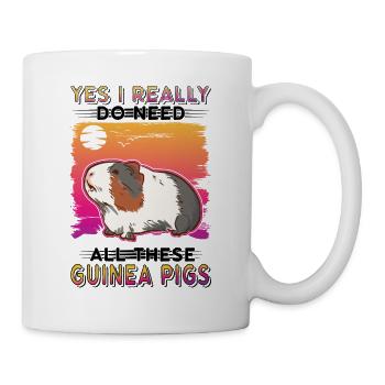 Cochon d’Inde Cadeau Cochon d’Inde - Mug blanc - blanc - Droite