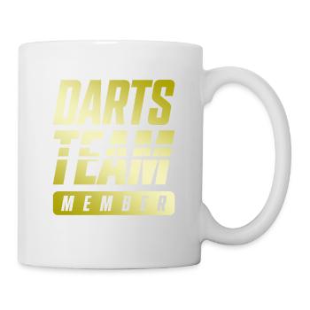 Darts Team - Tasse - Weiß - Rechts