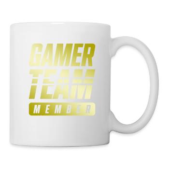 Équipe de joueurs - Mug blanc - blanc - Droite