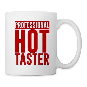 Professional Hot Sauce Taster - Tasse - Weiß - Rechts