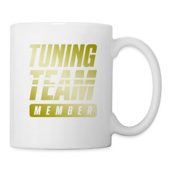 Équipe de tuning - Mug blanc - blanc - Droite
