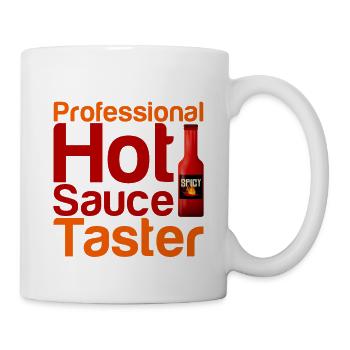 Professional Hot Sauce Taster 4 - Tasse - Weiß - Rechts