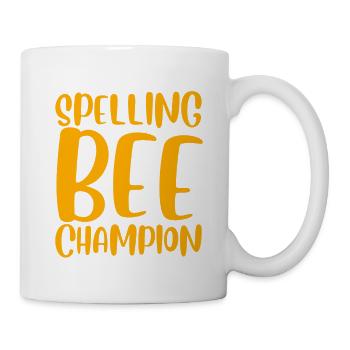 Spelling Bee Champ - Mug - white - Right