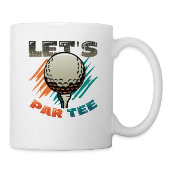 Laisse Par Tee Golfer Funny Golf Club - Mug blanc - blanc - Droite