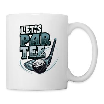Laisse Par Tee Golfer Funny Golf Club - Mug blanc - blanc - Droite