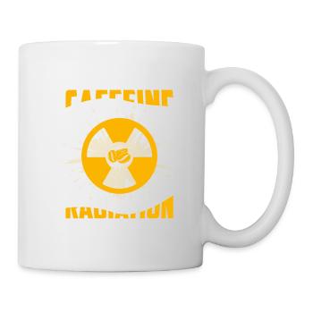 I Run On Caffeine Radiation & Cuss Words Rad Tech - Mug - white - Right