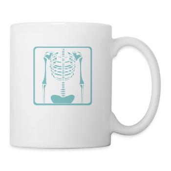 Never Lie To An X-Ray Tech X-Ray Rad Tech Radiolog - Tasse - Weiß - Rechts