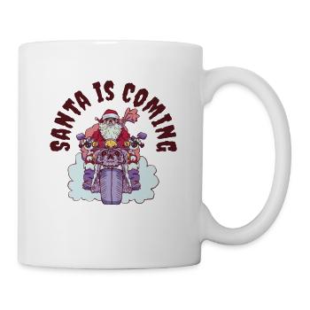 Père Noël effrayant Noël Vacances Halloween - Mug blanc - blanc - Droite