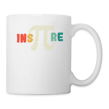 Inspire Pi Day 3.14 Math Teacher Pi National Day - Tasse - Weiß - Rechts