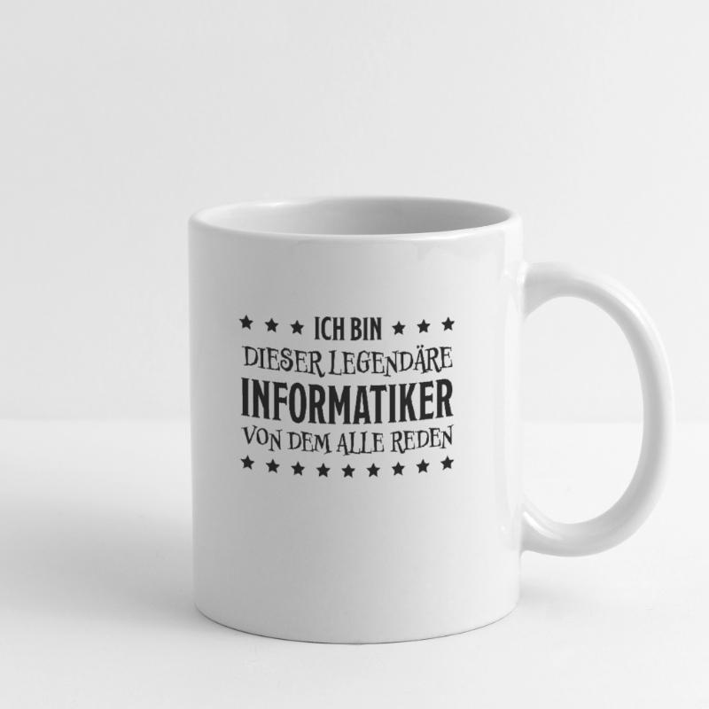 Informatiker Lustig Spruch Programmierer Geschenk Tasse