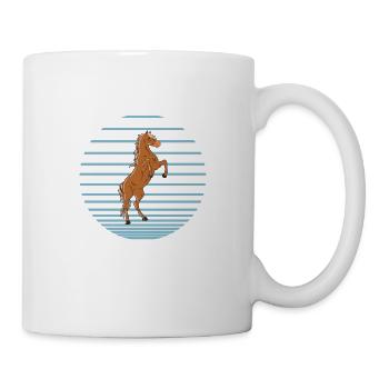 I Can't I Have Plans With My Horses - Mug - white - Right