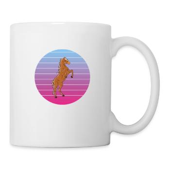 I Can't I Have Plans With My Horses - Mug - white - Right