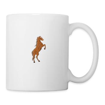 Horses Life Is Better With Horses - Mug - white - Right