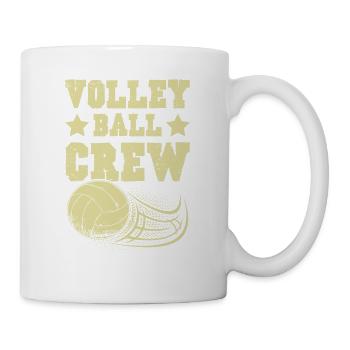 Équipe de volleyball - Mug blanc - blanc - Droite
